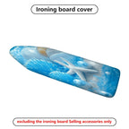1-Piece Shell Starfish Ocean  Ironing Board Cover, Universal Size, Without Board
