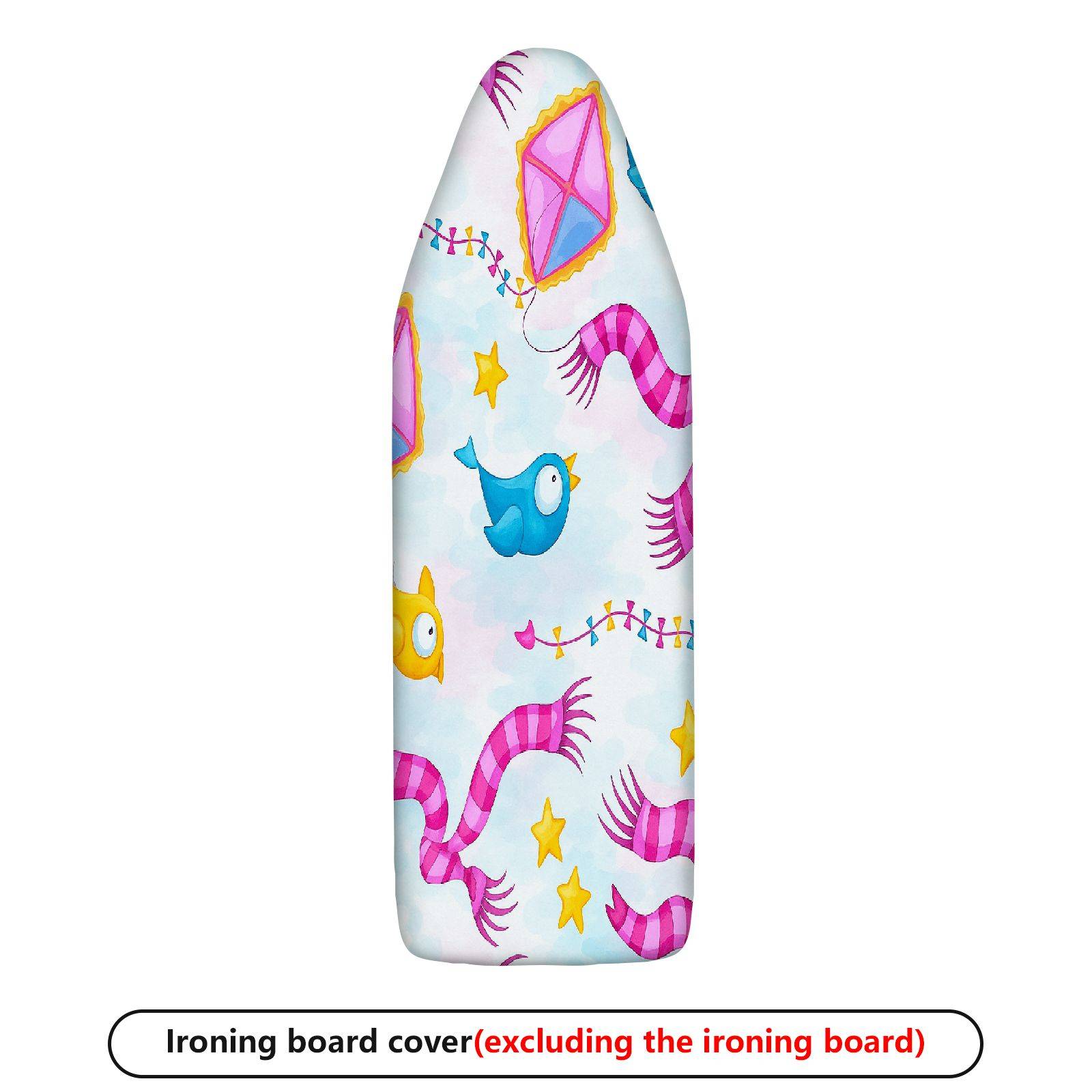 1-Piece Bird Kite Star  Ironing Board Cover, Universal Size, Without Board