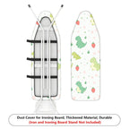 1-Piece Dinosaur Strawberry Floral  Ironing Board Cover, Universal Size, Without Board