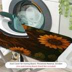 1-Piece Floral Animal Sunflower  Ironing Board Cover, Universal Size, Without Board