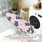 1-Piece Bat Stars Pink  Ironing Board Cover, Universal Size, Without Board