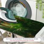 1-Piece Parrot Tropical Jungle  Ironing Board Cover, Universal Size, Without Board