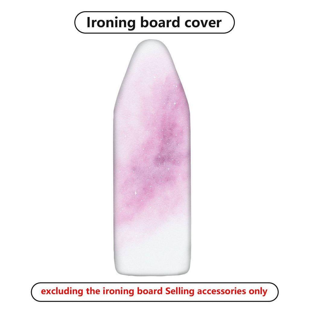 1-Piece Pink Galaxy Starry  Ironing Board Cover, Universal Size, Without Board