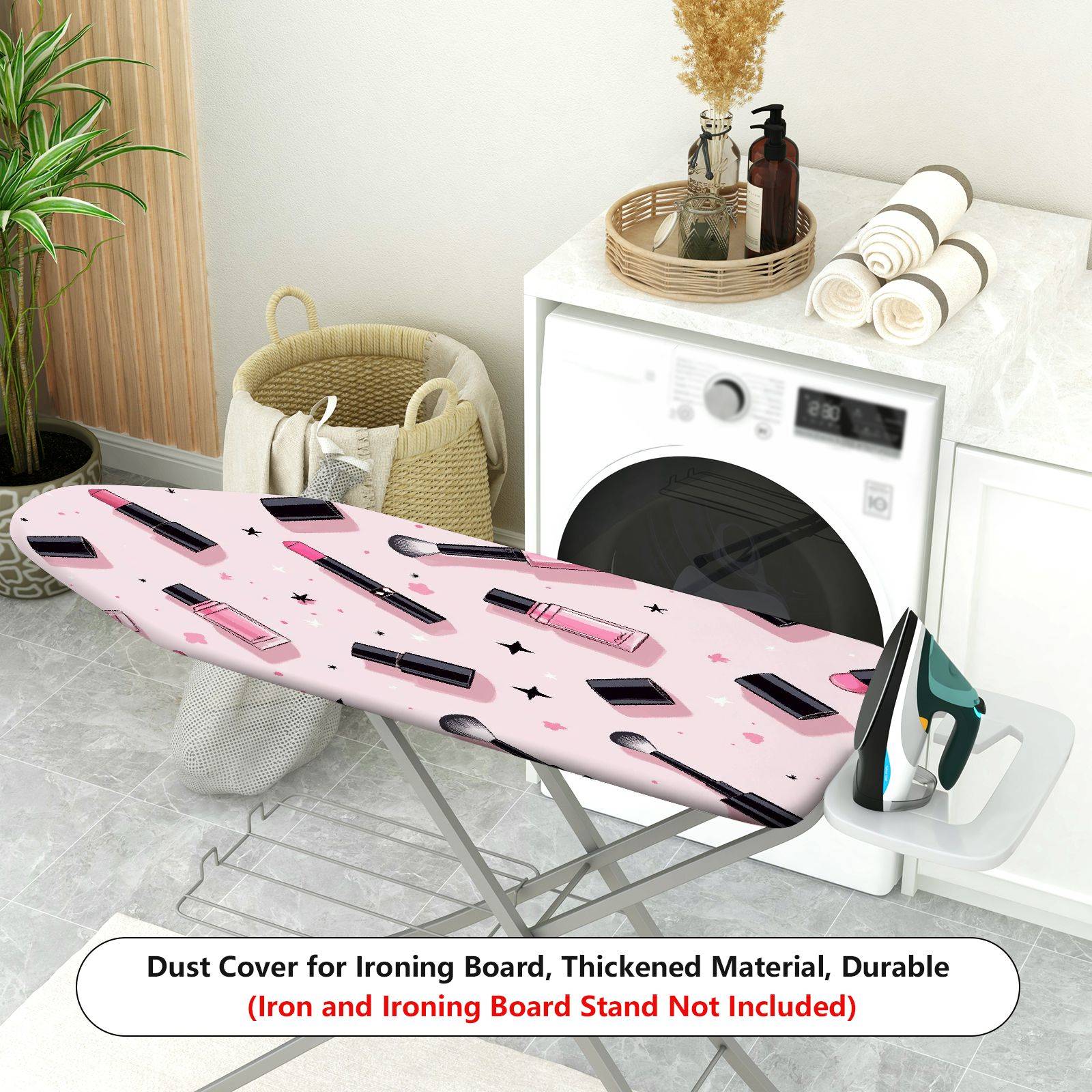 1-Piece Makeup Lipstick Brush Star  Ironing Board Cover, Universal Size, Without Board