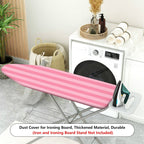 1-Piece Pink Striped Pattern  Ironing Board Cover, Universal Size, Without Board