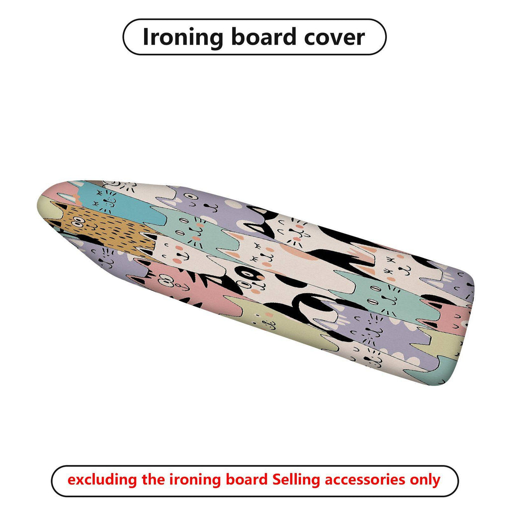 1-Piece Animal Pastel  Ironing Board Cover, Universal Size, Without Board