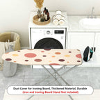 1-Piece Polka Dot Geometric Retro  Ironing Board Cover, Universal Size, Without Board