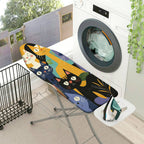 1-Piece colorful abstract cat pattern  Ironing Board Cover, Universal Size, Without Board