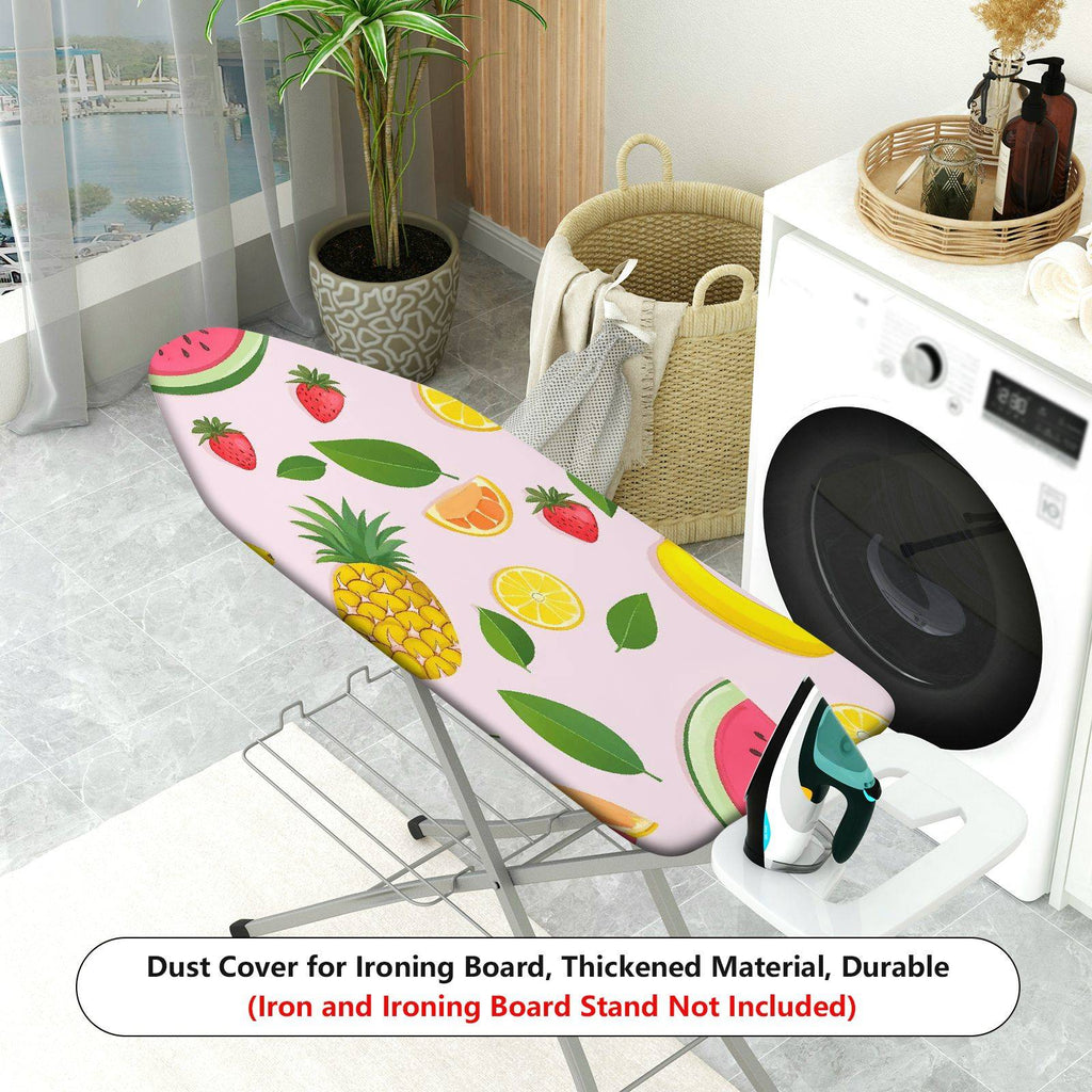 1-Piece Fruit Pattern Pineapple Strawberry  Ironing Board Cover, Universal Size, Without Board