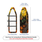 1-Piece Halloween Pumpkin Cat  Ironing Board Cover, Universal Size, Without Board