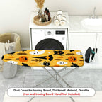 1-Piece Pumpkin Ghost Cat  Ironing Board Cover, Universal Size, Without Board