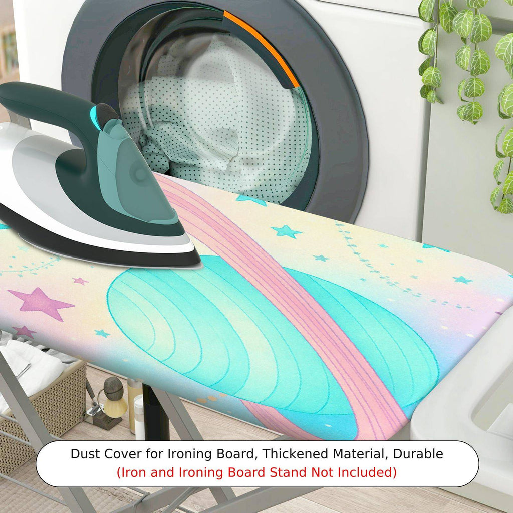 1-Piece Star Planet Space  Ironing Board Cover, Universal Size, Without Board