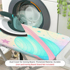 1-Piece Star Planet Space  Ironing Board Cover, Universal Size, Without Board