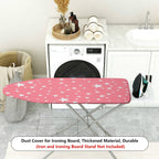 1-Piece Star Pink Elegant  Ironing Board Cover, Universal Size, Without Board