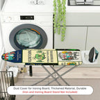 1-Piece Retro Camper  Happy  Ironing Board Cover, Universal Size, Without Board
