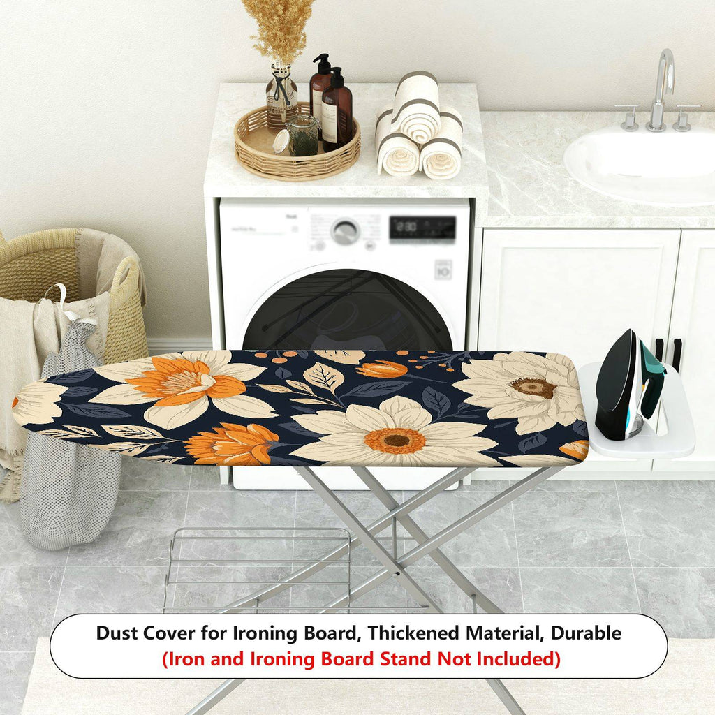 1-Piece Floral Retro Elegant  Ironing Board Cover, Universal Size, Without Board