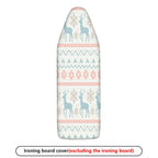 1-Piece Reindeer Snowflake Festive  Ironing Board Cover, Universal Size, Without Board