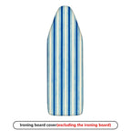 1-Piece Blue Striped Pattern Simple Style Classic  Ironing Board Cover, Universal Size, Without Board