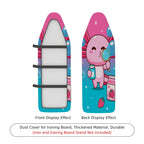 1-Piece Rabbit Strawberry Milk  Ironing Board Cover, Universal Size, Without Board