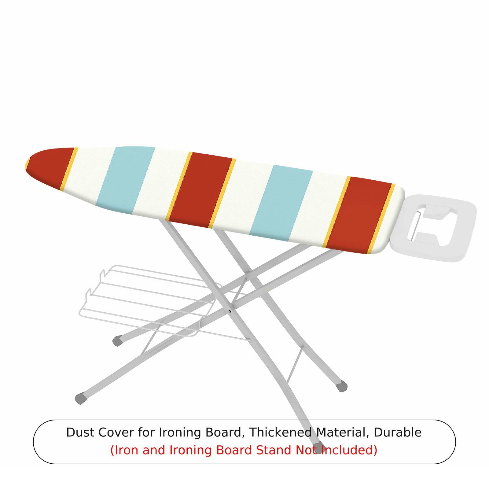 1-Piece Striped Colorful Soft  Ironing Board Cover, Universal Size, Without Board
