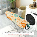 1-Piece Colorful Abstract Star Sun  Ironing Board Cover, Universal Size, Without Board