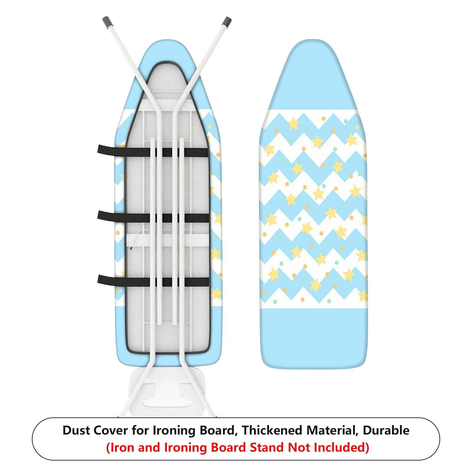 1-Piece Star Zigzag Colorful  Ironing Board Cover, Universal Size, Without Board
