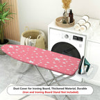 1-Piece Pink Star Pattern Sky Galaxy  Ironing Board Cover, Universal Size, Without Board