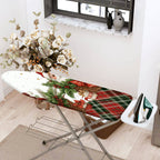 1-Piece Christmas Santa Snowman  Ironing Board Cover, Universal Size, Without Board