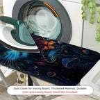 1-Piece Galaxy Cat Space  Ironing Board Cover, Universal Size, Without Board