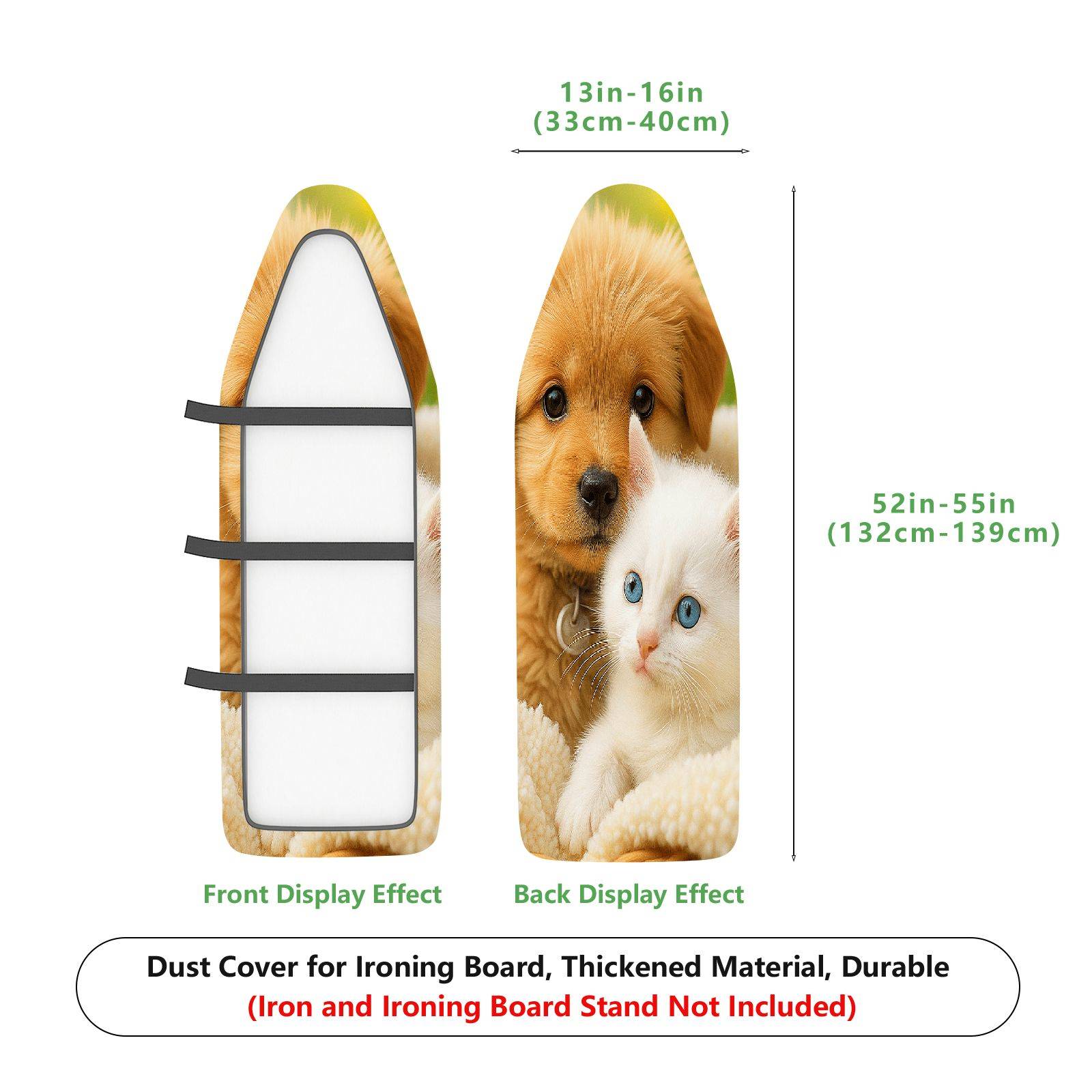 1-Piece Pet Dog Cat Cute  Ironing Board Cover, Universal Size, Without Board