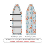1-Piece Crab Starfish Stripe  Ironing Board Cover, Universal Size, Without Board