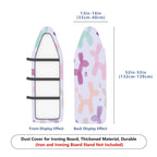 1-Piece Dog Balloon Pattern Pastel Colors Artistic  Ironing Board Cover, Universal Size, Without Board