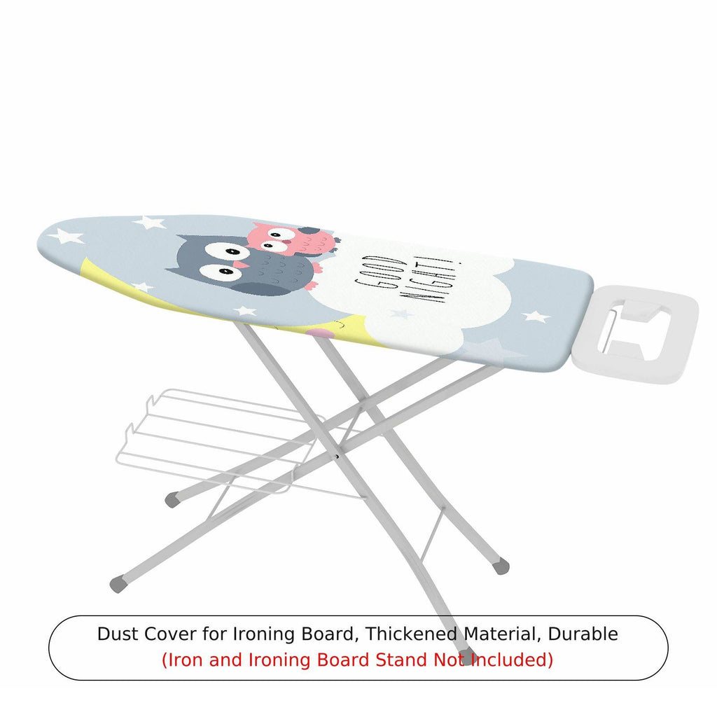 1-Piece Owl Night Star  Ironing Board Cover, Universal Size, Without Board