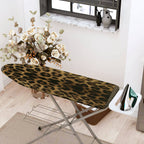 1-Piece Leopard Print Wild Animal Pattern Stylish  Ironing Board Cover, Universal Size, Without Board