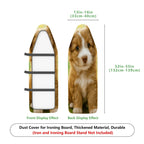 1-Piece Cute Puppy Dog Animal  Ironing Board Cover, Universal Size, Without Board
