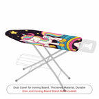 1-Piece Unicorn Rainbow Star  Ironing Board Cover, Universal Size, Without Board
