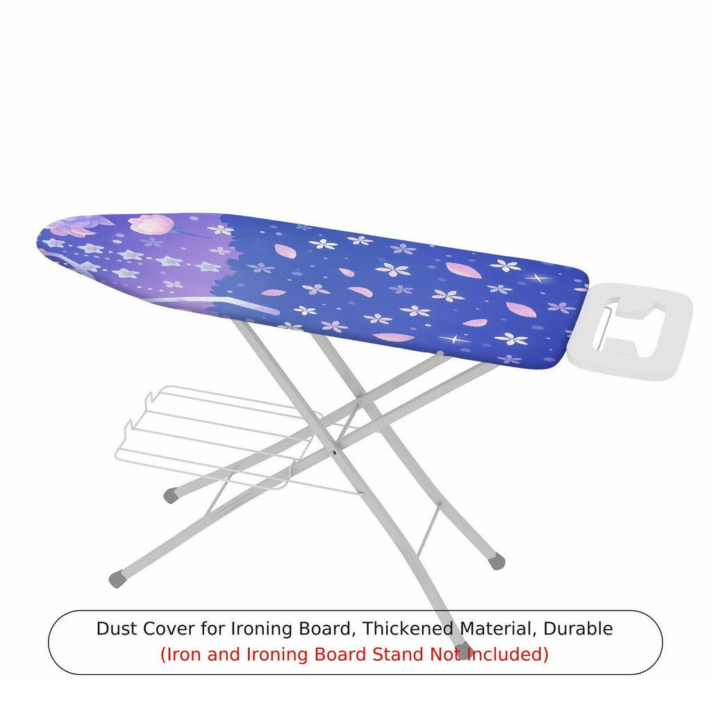 1-Piece Floral Star Moon  Ironing Board Cover, Universal Size, Without Board