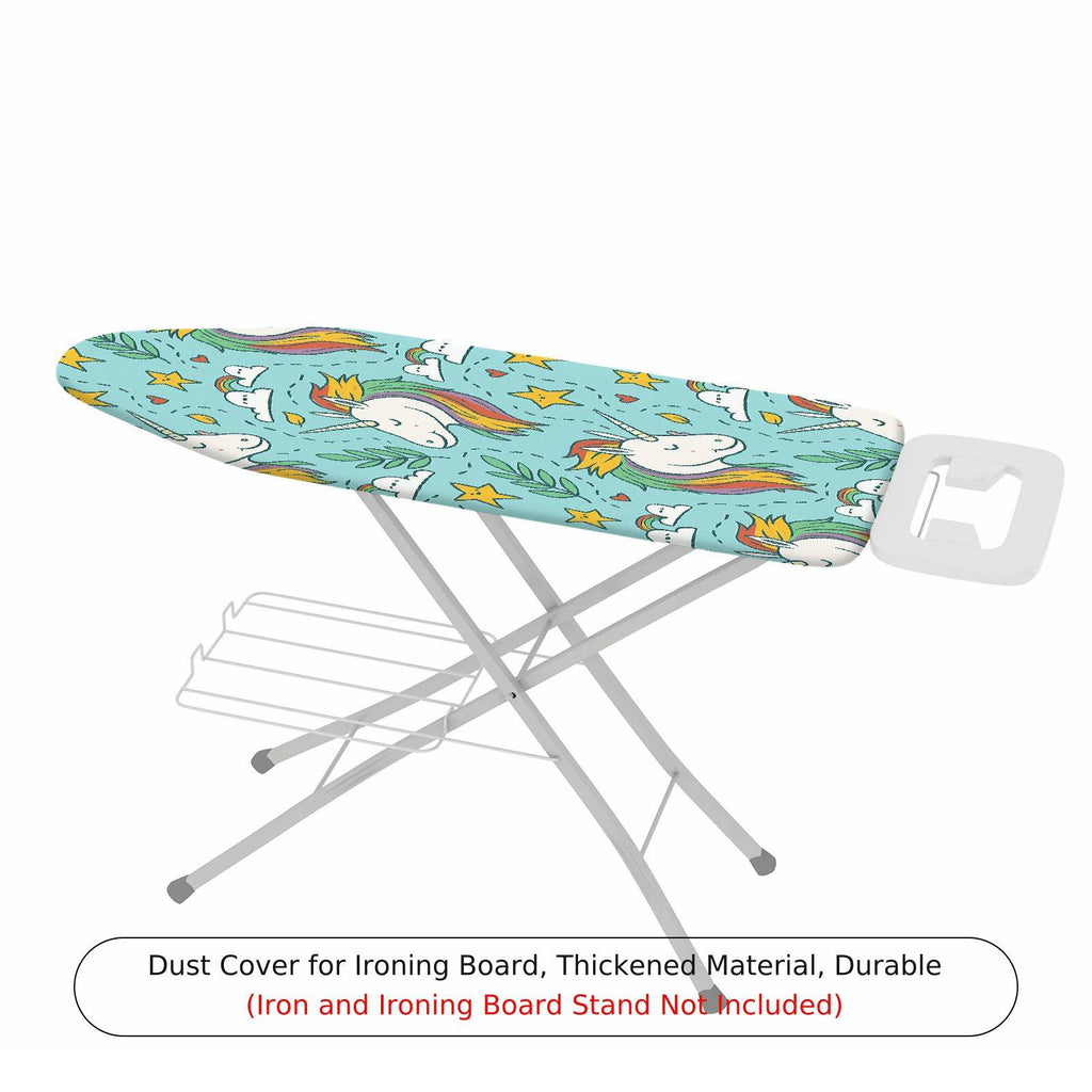 1-Piece Unicorn Star Colorful  Ironing Board Cover, Universal Size, Without Board