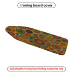 1-Piece Colorful Abstract Retro  Ironing Board Cover, Universal Size, Without Board
