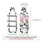 1-Piece Cow Cute Animal Funny  Ironing Board Cover, Universal Size, Without Board