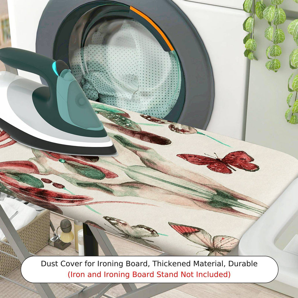 1-Piece Dreamcatcher Deer Butterfly  Ironing Board Cover, Universal Size, Without Board