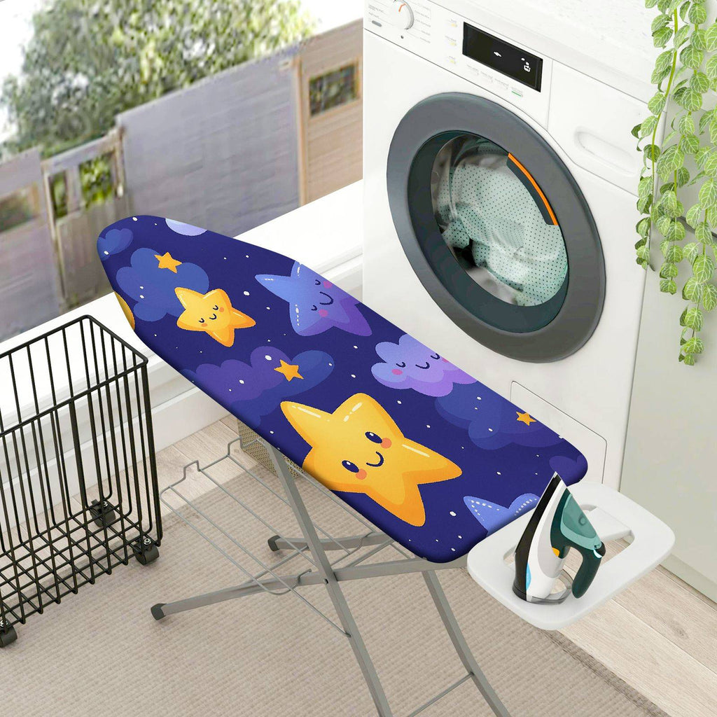 1-Piece Starry Night  Cloud  Ironing Board Cover, Universal Size, Without Board