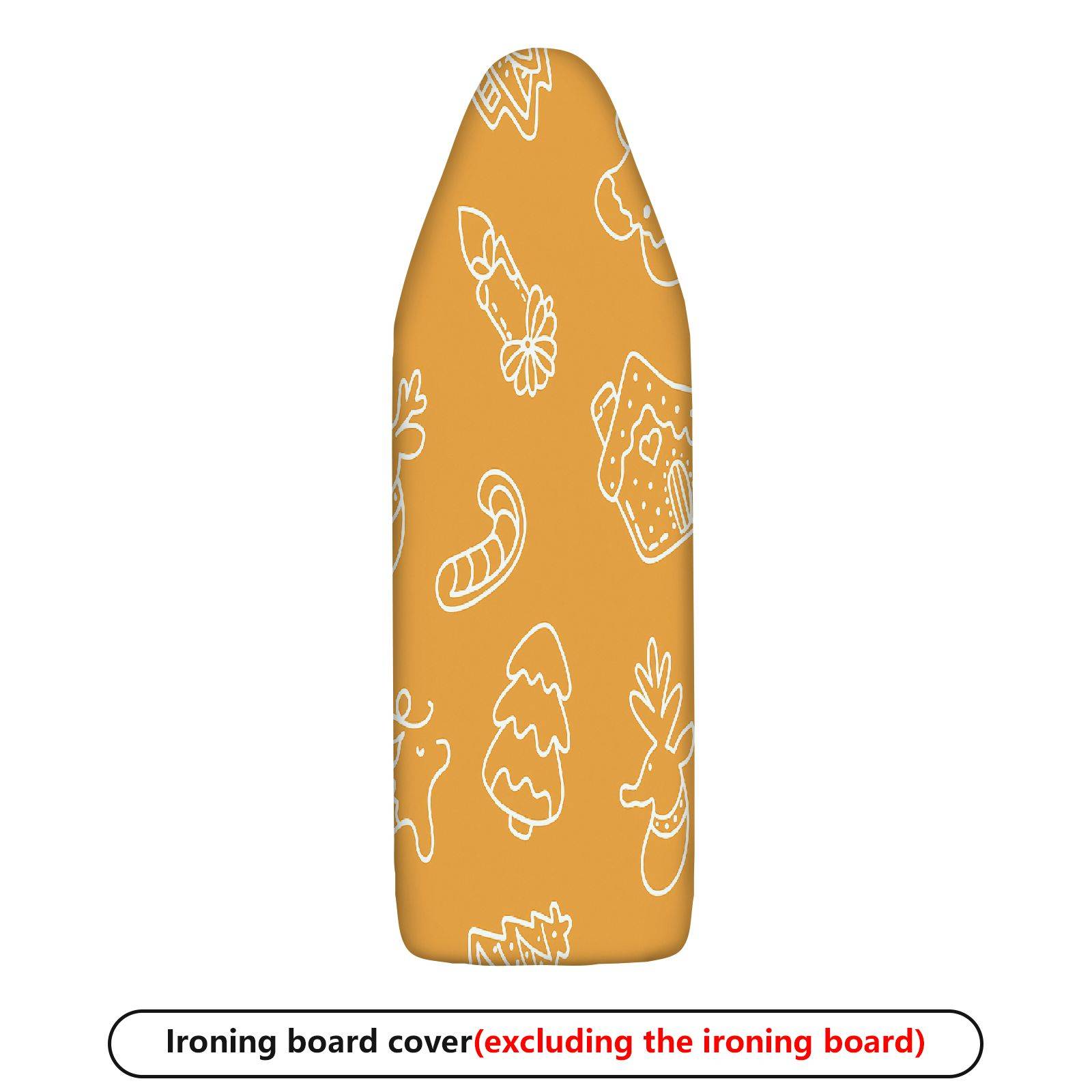 1-Piece Christmas Reindeer Candy  Ironing Board Cover, Universal Size, Without Board