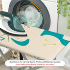 1-Piece Geometric Abstract Retro  Ironing Board Cover, Universal Size, Without Board