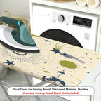 1-Piece Starry Space Celestial  Ironing Board Cover, Universal Size, Without Board