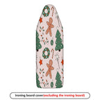 1-Piece Christmas Candy Tree Gingerbread  Ironing Board Cover, Universal Size, Without Board