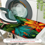 1-Piece Tropical Parrot Flower  Ironing Board Cover, Universal Size, Without Board