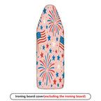 1-Piece Flag Stars Fireworks  Ironing Board Cover, Universal Size, Without Board