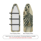 1-Piece Cat Animal Striped  Ironing Board Cover, Universal Size, Without Board