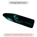 1-Piece Cat Butterfly Glow  Ironing Board Cover, Universal Size, Without Board